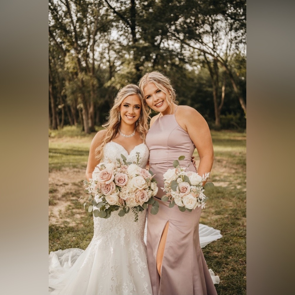 Dear Chloe Rose/Blush/Purple Dress